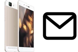 Set up mail in vivo X5Max Platinum Edition