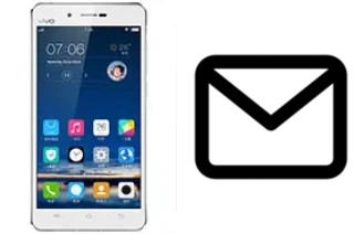 Set up mail in vivo X5Max