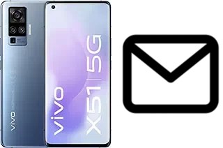 Set up mail in vivo X51 5G