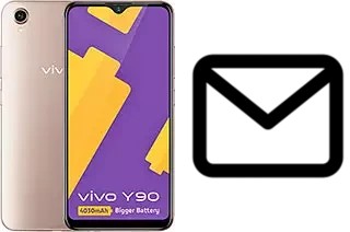 Set up mail in vivo Y90