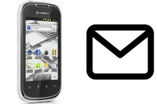 Set up mail in Vodafone V860 Smart II