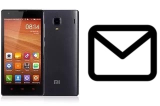 Set up mail in Xiaomi Redmi 1S