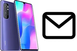 Set up mail in Xiaomi Mi Note 10 Lite