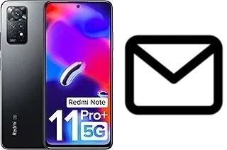 Set up mail in Xiaomi Redmi Note 11 Pro+ 5G