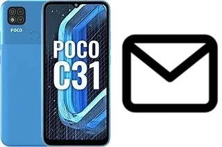 Set up mail in Xiaomi Poco C31