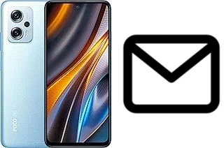 Set up mail in Xiaomi Poco X4 GT