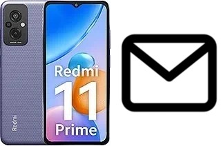 Set up mail in Xiaomi Redmi 11 Prime