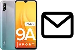 Set up mail in Xiaomi Redmi 9A Sport