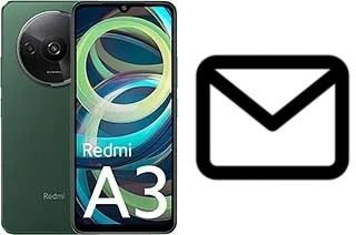 Set up mail in Xiaomi Redmi A3 Pro