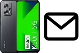 Set up mail in Xiaomi Redmi K50i