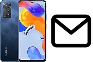 Set up mail in Xiaomi Redmi Note 11 Pro 5G