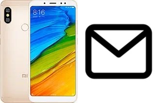 Set up mail in Xiaomi Redmi Note 5 AI Dual Camera