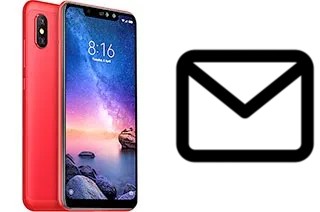 Set up mail in Xiaomi Redmi Note 6 Pro