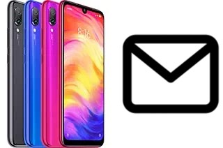 Set up mail in Xiaomi Redmi Note 7 India