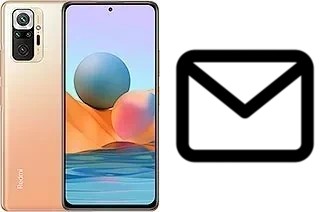 Set up mail in Xiaomi Redmi Note 10 Pro (India)