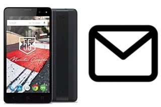 Set up mail in Yezz Monte Carlo 55 LTE