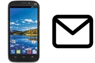 Set up mail in ZTE Grand X Plus Z826