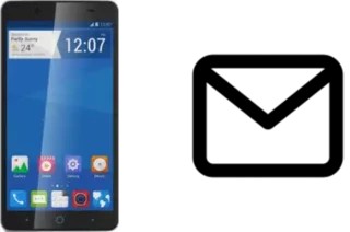 Set up mail in ZTE A880