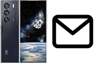 Set up mail in ZTE Axon 40 Ultra Space Edition