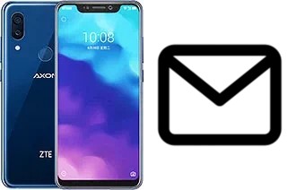 Set up mail in ZTE Axon 9 Pro