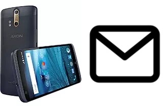 Set up mail in ZTE Axon Pro