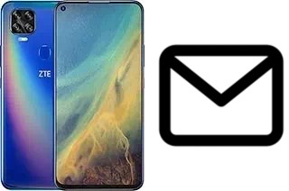 Set up mail in ZTE Blade V2020 5G