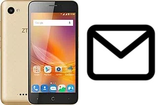 Set up mail in ZTE Blade A601