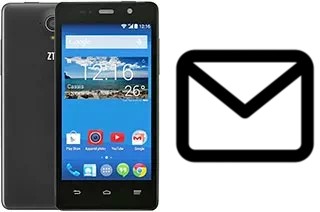 Set up mail in ZTE Blade Apex 3