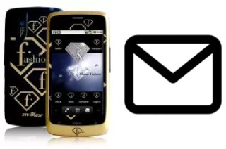 Set up mail in ZTE FTV Phone