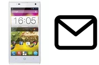 Set up mail in ZTE Blade G Lux