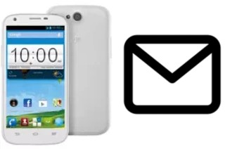 Set up mail in ZTE Blade Q Maxi