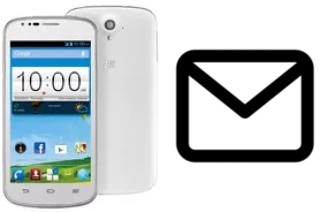 Set up mail in ZTE Blade Q