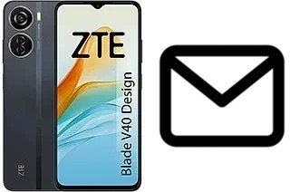 Set up mail in ZTE Blade V40 Design