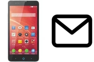 Set up mail in ZTE V5 Lux