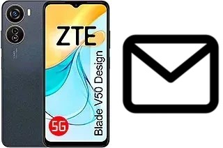 Set up mail in ZTE Blade V50 Design