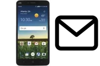 Set up mail in ZTE Blade X2 Max