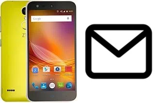 Set up mail in ZTE Blade X5