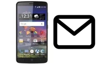 Set up mail in ZTE Max Blue LTE