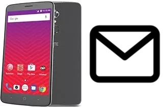 Set up mail in ZTE Max XL