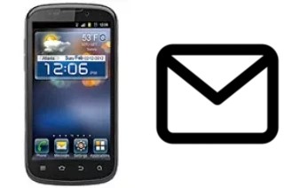 Set up mail in ZTE Grand X V970