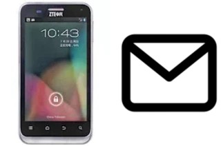 Set up mail in ZTE N880E