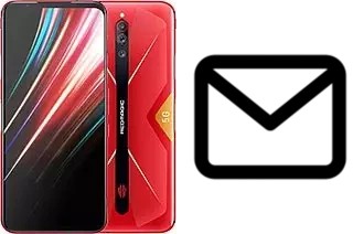 Set up mail in ZTE nubia Red Magic 5G