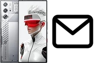 Set up mail in ZTE nubia Red Magic 9S Pro+