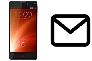 Set up mail in ZTE nubia Z5S mini NX403A