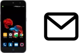 Set up mail in ZTE Small Fresh 3