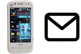 Set up mail in ZTE U900