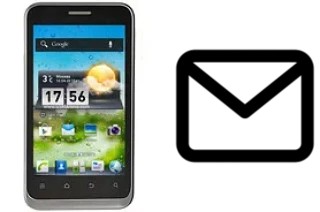 Set up mail in ZTE V880E