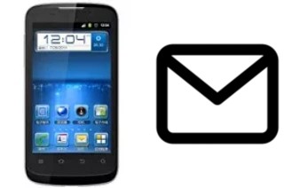 Set up mail in ZTE V889M