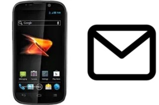 Set up mail in ZTE Warp Sequent