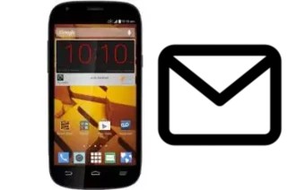 Set up mail in ZTE Warp Sync